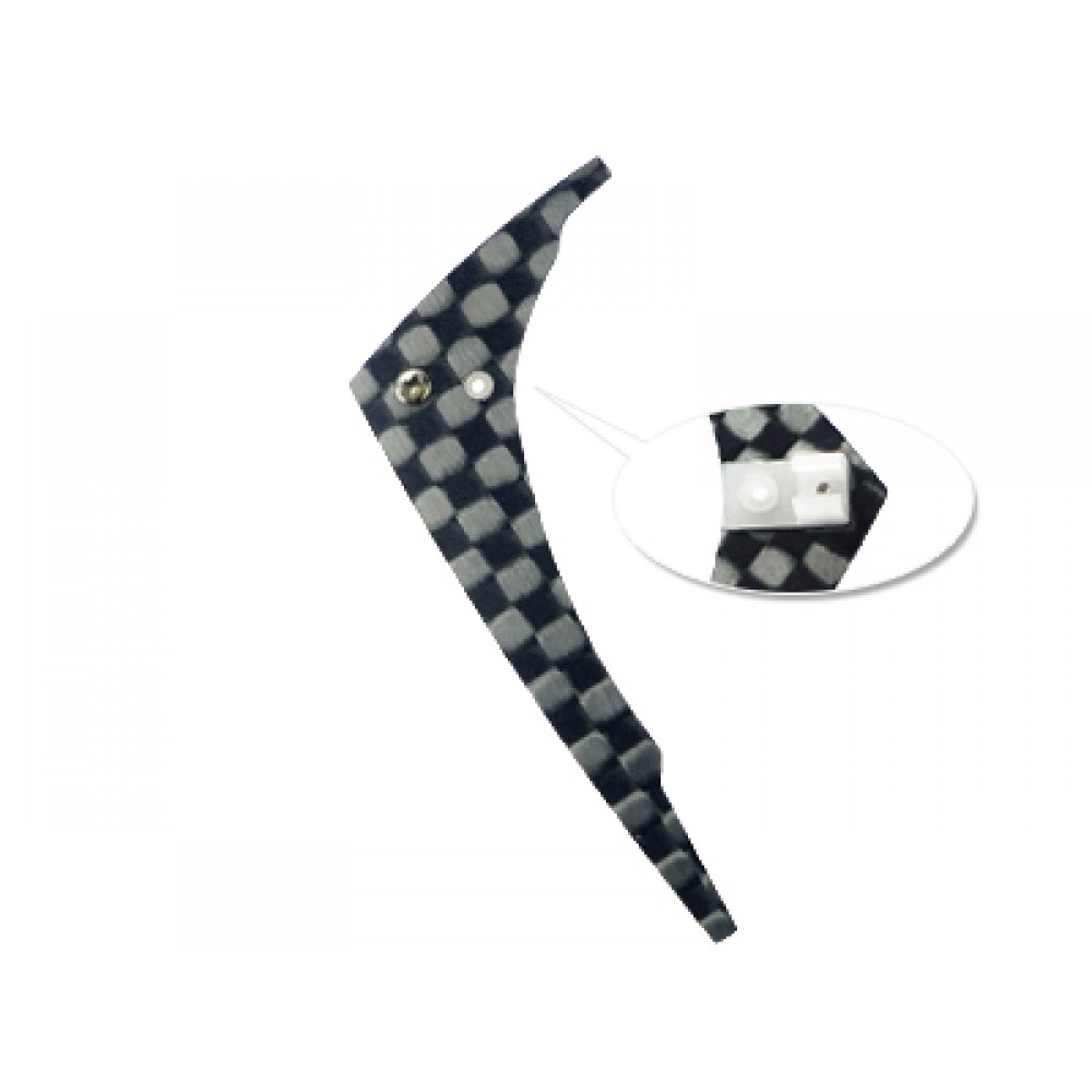 Carbon Fiber Vertical Fin set - BLADE mSR S / Nano CPX / CPS / S2 / S3 Carbon Fiber Vertical Fin set - BLADE mSR S / Nano CPX / CPS / S2 / S3