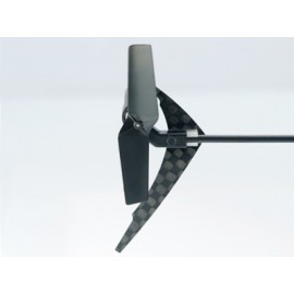 Carbon Fiber Vertical Fin set - BLADE mSR S / Nano CPX / CPS / S2 / S3 Carbon Fiber Vertical Fin set - BLADE mSR S / Nano CPX / CPS / S2 / S3