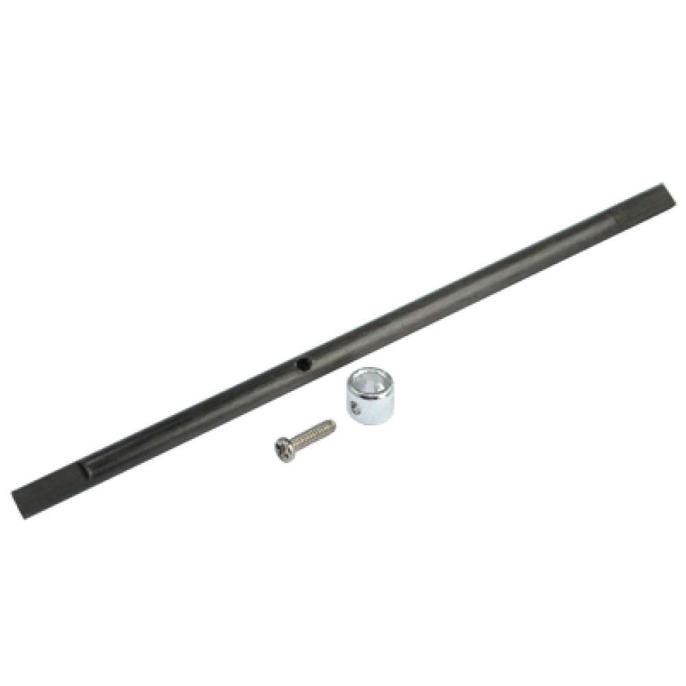CNC Solid Carbon Main Shaft/Collar set - BLADE NANO CPX / CPS / S2 / S3