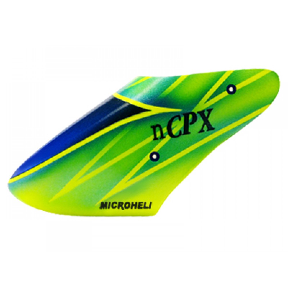 Airbrush Fiberglass Green Poison Canopy - BLADE NANO CPX / S2 / S3 Airbrush Fiberglass Green Poison Canopy - BLADE NANO CPX / S2 / S3