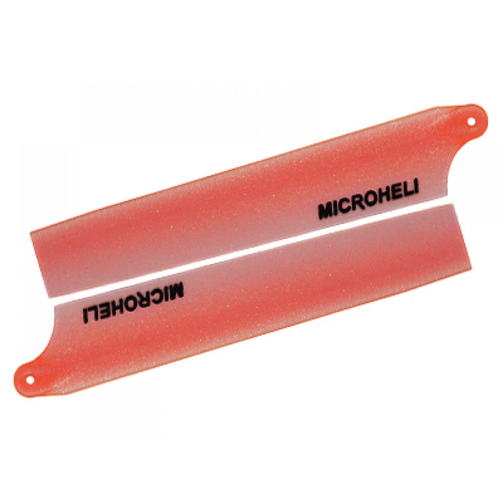 Reflective Plastic Main Blade 85mm (ORANGE) - BLADE NANO CPX / CPS / S2 / S3