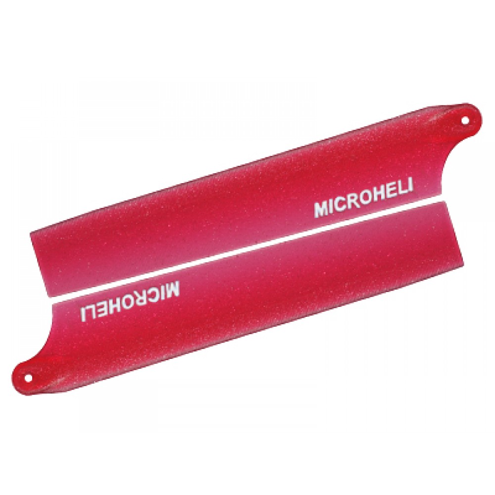 Reflective Plastic Main Blade 85mm (RED) - BLADE NANO CPX/S