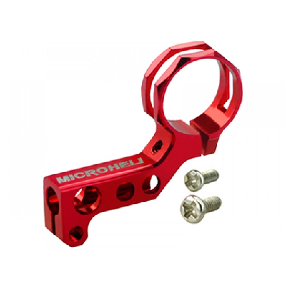 Aluminum Tail Motor Mount (RED) - BLADE mSR S / Nano CPX / CPS / S2 / S3