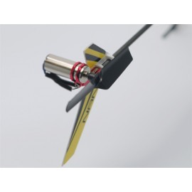 Aluminum Tail Motor Mount (RED) - BLADE mSR S / Nano CPX / CPS / S2 / S3