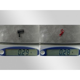 Aluminum Tail Motor Mount (RED) - BLADE mSR S / Nano CPX / CPS / S2 / S3