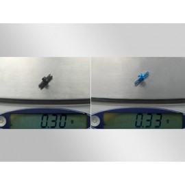 Aluminum Main Rotor Hub w/ Button (BLUE) - BLADE NANO CPX / CPS / S2 / S3 Aluminum Main Rotor Hub w/ Button (BLUE) - BLADE NANO CPX / CPS / S2 / S3