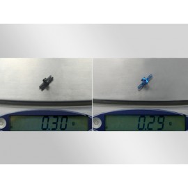 Aluminum Main Rotor Hub (BLUE) - BLADE NANO CPX / CPS / S2 / S3