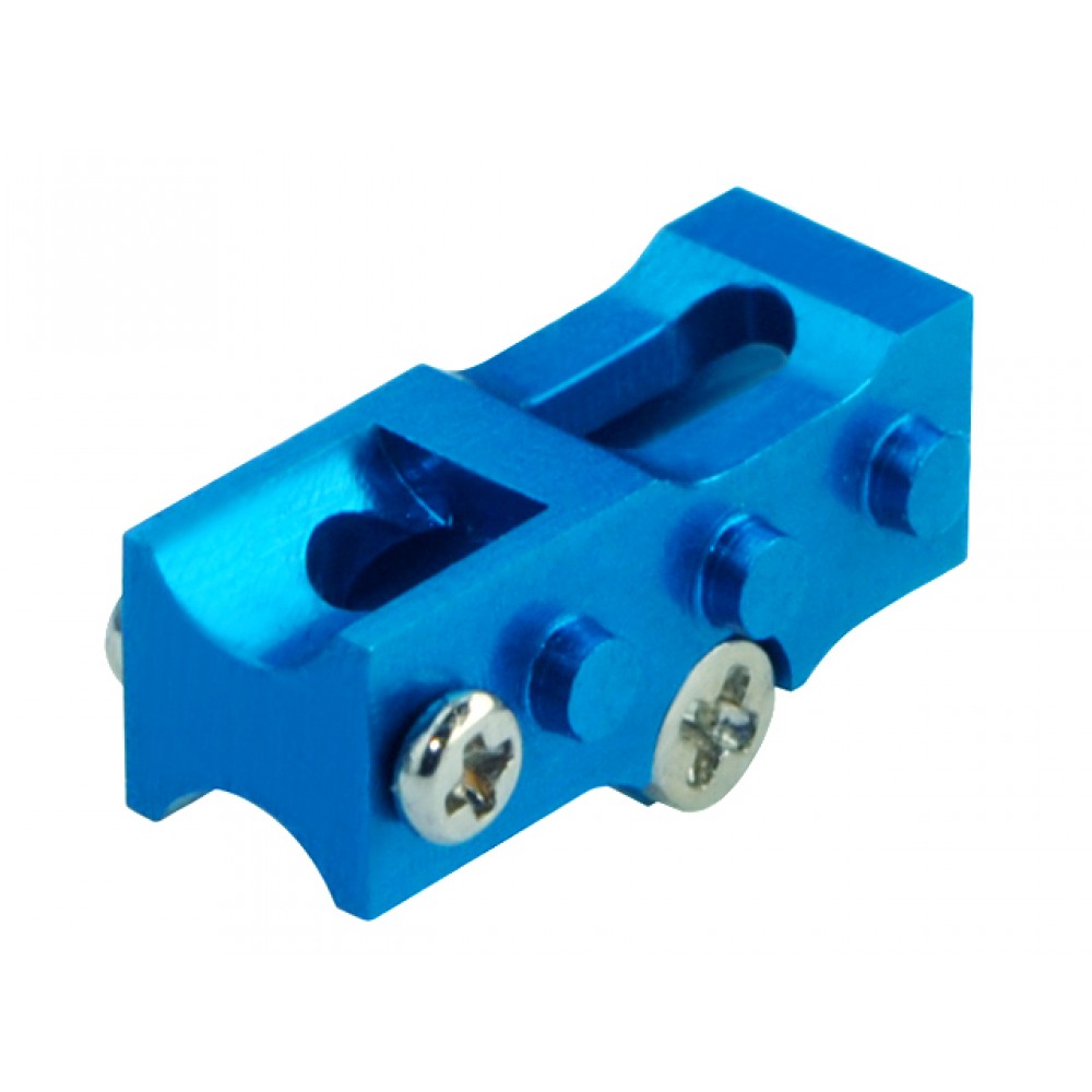 Aluminum 2mm Tail Boom Mount (BLUE) (for MH-NCPX005X series)