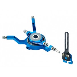 Aluminum Swashplate w/ Anti-Rotation Guide (BLUE) - BLADE NANO CPX / CPS / S2 / S3 Aluminum Swashplate w/ Anti-Rotation Guide (BLUE) - BLADE NANO CPX / CPS / S2 / S3