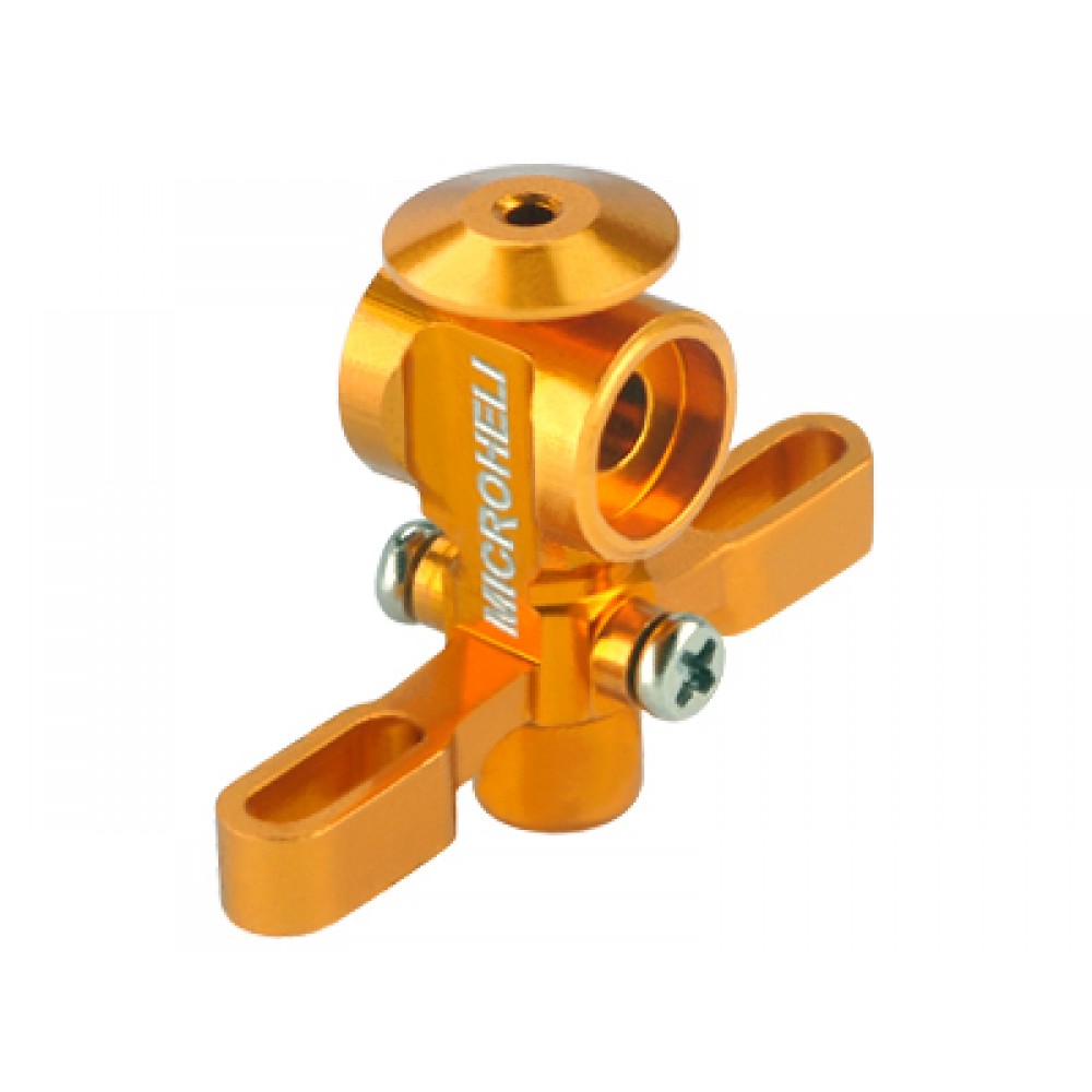 Aluminum Main Rotor Hub w/ Button (GOLD) - BLADE NANO CPX / CPS / S2 / S3 Aluminum Main Rotor Hub w/ Button (GOLD) - BLADE NANO CPX / CPS / S2 / S3