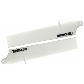 Long Bullet Plastic Main Blade 94mm (WHITE) - BLADE NANO CPX/S