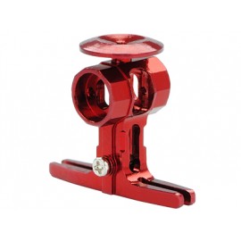 Precision CNC Aluminum Main Rotor Hub w/ Button (RED) - SUPER CP