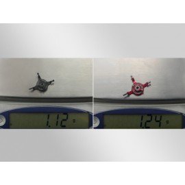 Precision CNC Aluminum Swashplate (RED) - SUPER FP Precision CNC Aluminum Swashplate (RED) - SUPER FP
