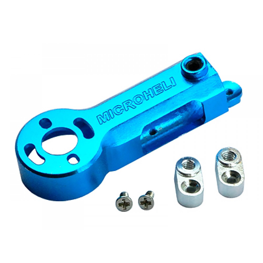 Aluminum Tail Motor Mount (BLUE) - BLADE SR