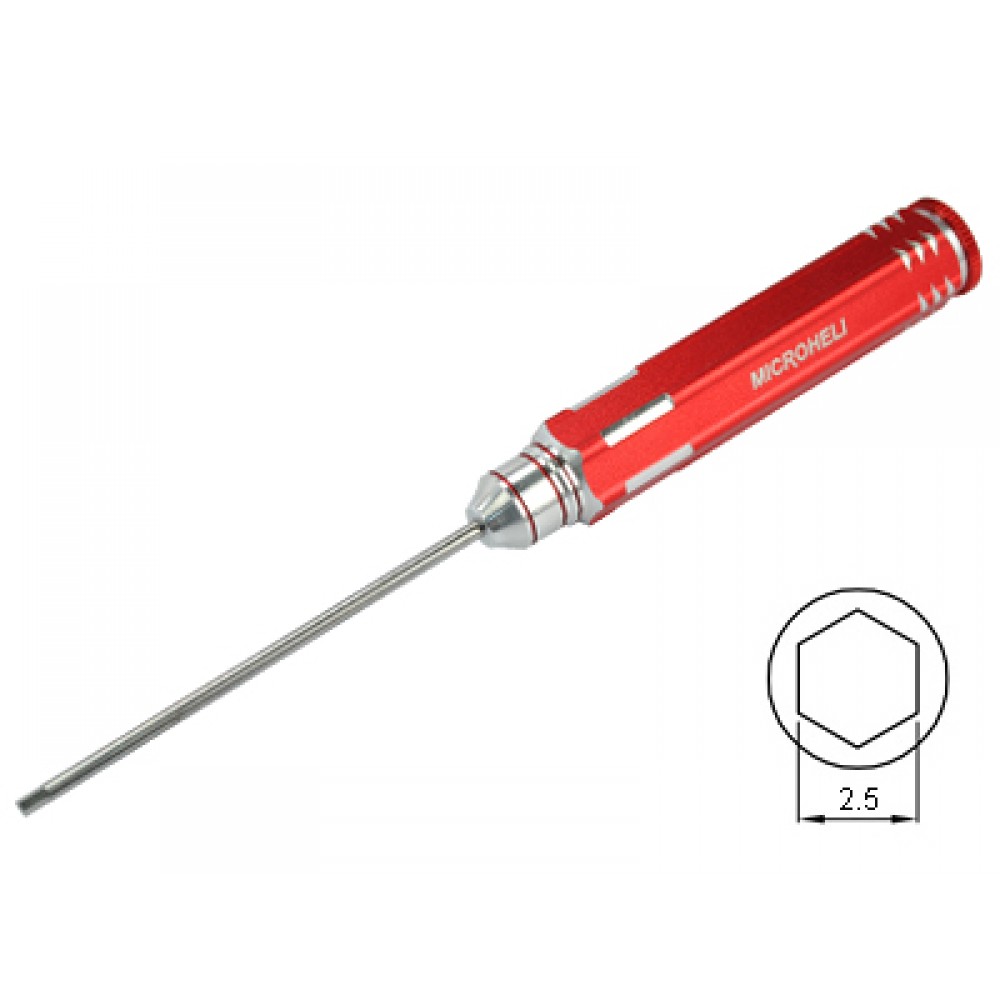 HSS Hex Screw Driver Tip 2.5mm HSS Hex Screw Driver Tip 2.5mm