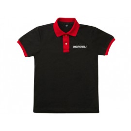 Microheli T-Shirt Black/Red - Size XL