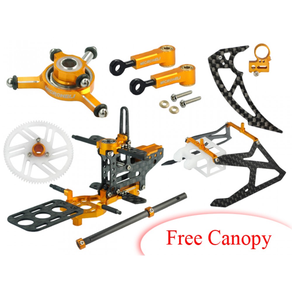 CNC Performance X Frame package (GOLD) - T-REX 150 DFC CNC Performance X Frame package (GOLD) - T-REX 150 DFC