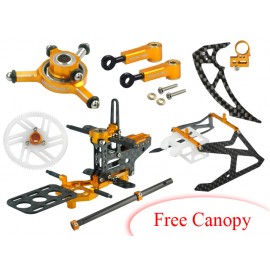 CNC Performance X Frame package (GOLD) - T-REX 150 DFC CNC Performance X Frame package (GOLD) - T-REX 150 DFC