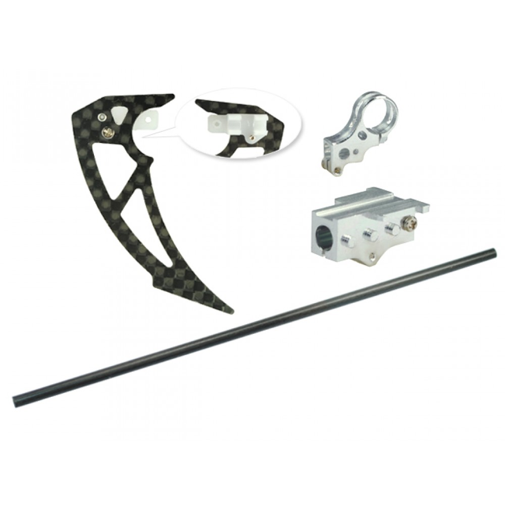 Tail Boom Round 3mm Combo (for MH Frame series)