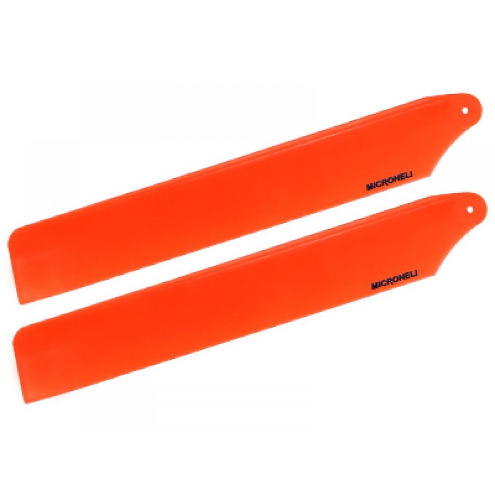 Plastic Main Blade 125mm (ORANGE) - T-REX 150 DFC/150 X