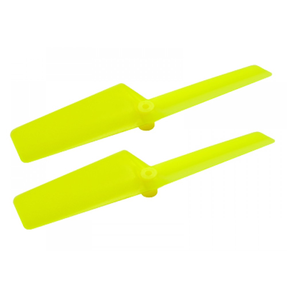 Long Plastic Tail Blade 47mm (YELLOW) - T-REX 150 DFC/150 X