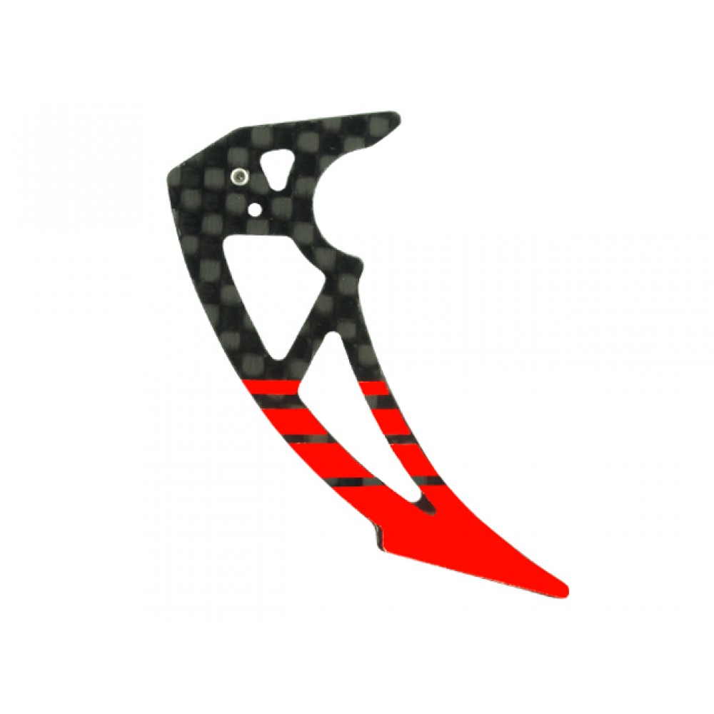 Carbon Fiber Vertical Fin (RED) (for MH-TX15025S/125S)
