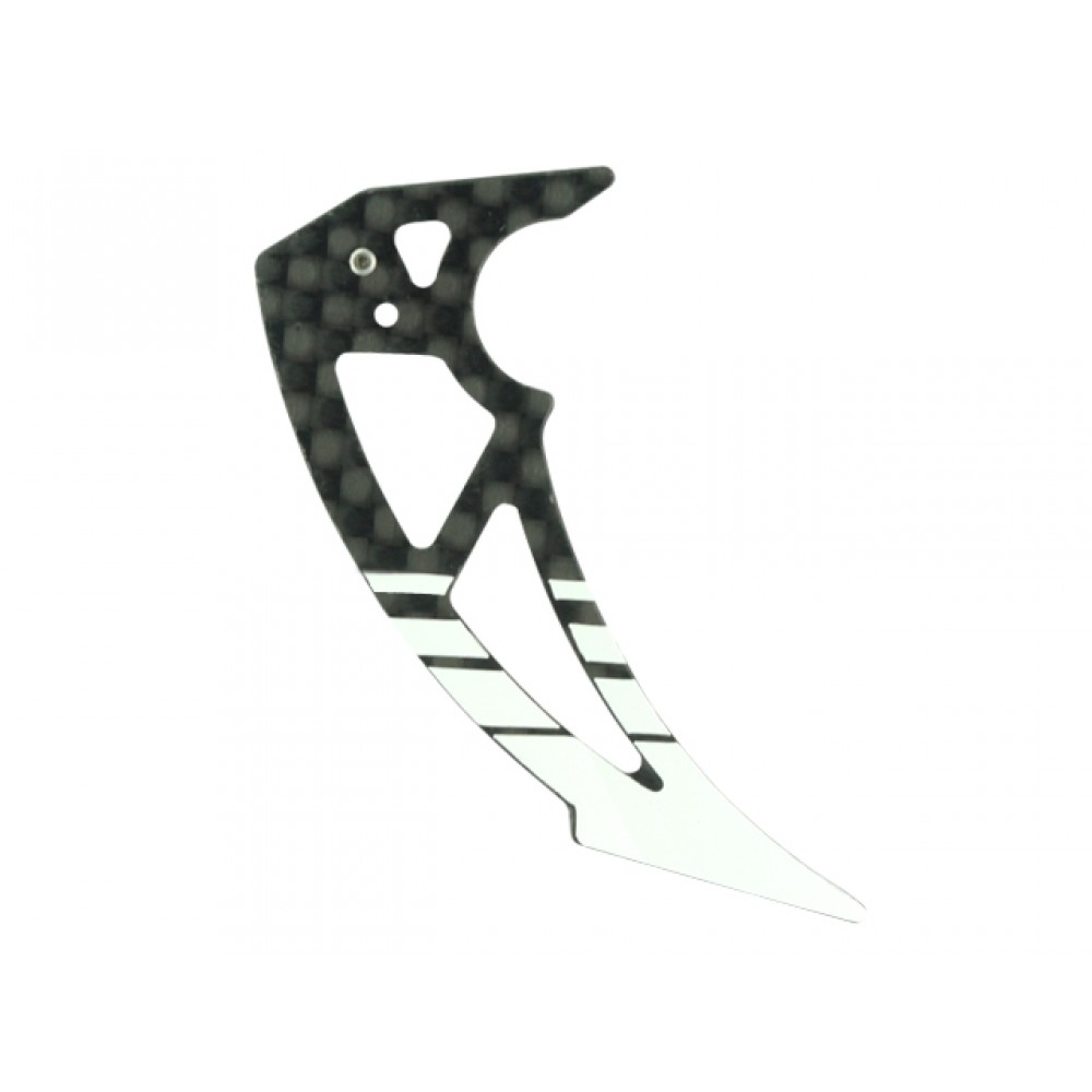 Carbon Fiber Vertical Fin (WHITE) (for MH-TX15025S/125S)