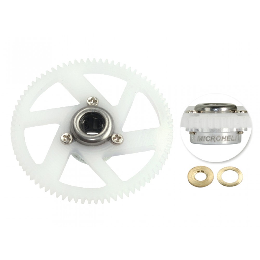 Delrin Main Gear w/ Auto-Rotation Hub set - T-REX 150 DFC/150 X
