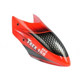 Airbrush Fiberglass Red Racing Canopy - T-REX 150 DFC Airbrush Fiberglass Red Racing Canopy - T-REX 150 DFC