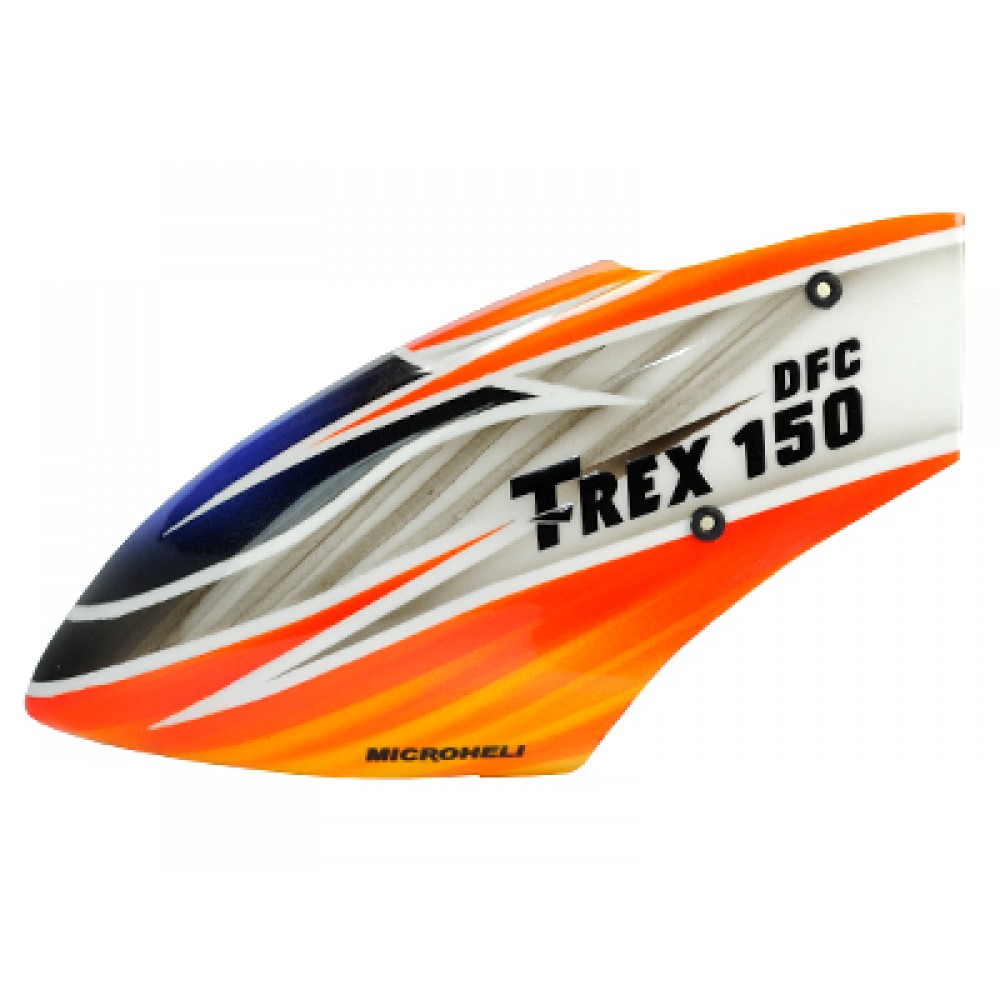 Airbrush Fiberglass X-Pro Canopy - T-REX 150 DFC Airbrush Fiberglass X-Pro Canopy - T-REX 150 DFC