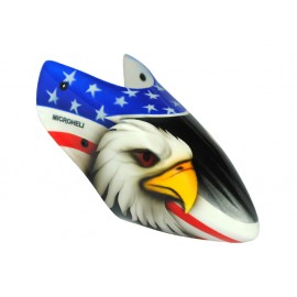 Airbrush Fiberglass Eagle Head Canopy - T-REX 150 DFC Airbrush Fiberglass Eagle Head Canopy - T-REX 150 DFC