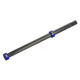 Solid CF Main Shaft w/ Collar set (BLUE/PURPLE) - T-REX 150 DFC/150 X Solid CF Main Shaft w/ Collar set (BLUE/PURPLE) - T-REX 150 DFC/150 X