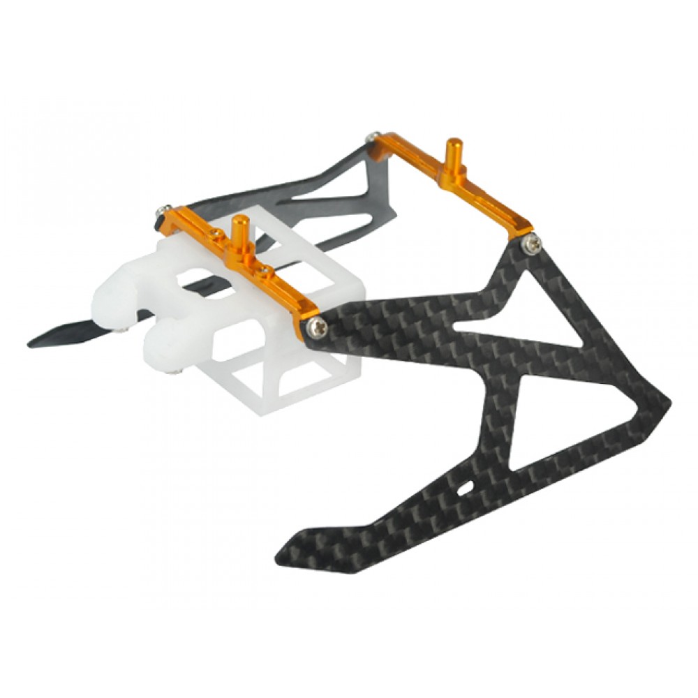 AL/Carbon Fiber Landing Gear set (GOLD) - T-REX 150 DFC/150 X AL/Carbon Fiber Landing Gear set (GOLD) - T-REX 150 DFC/150 X