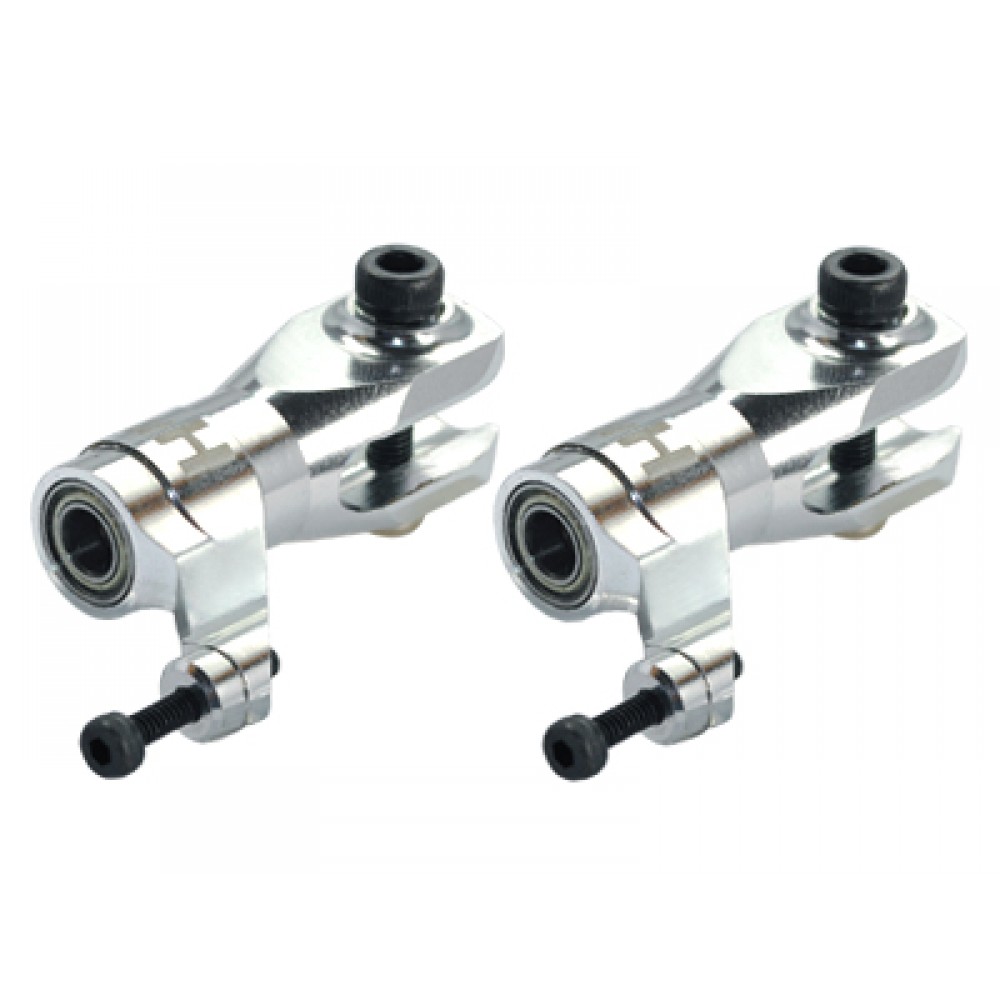 Aluminum Main Blade Grip w/ Thrust Bearing - T-REX 450 PLUS