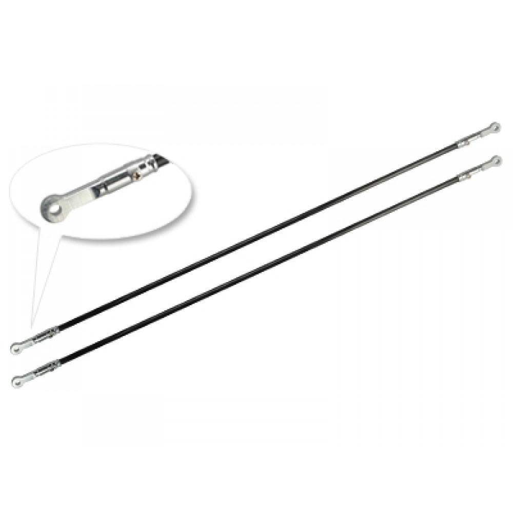 Aluminum/Carbon Tail Boom Support set - T-REX 450L Aluminum/Carbon Tail Boom Support set - T-REX 450L