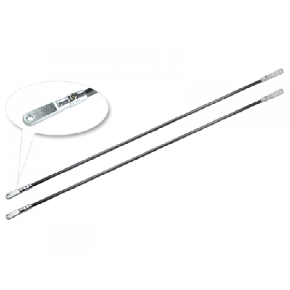 Aluminum/Carbon Tail Boom Support set - T-REX 450 PLUS