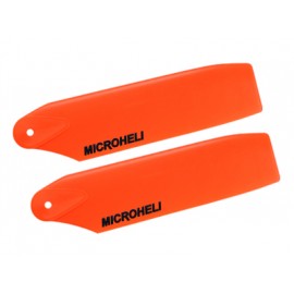 Plastic Tail Blade 68mm (ORANGE) - T-REX 450L/PLUS