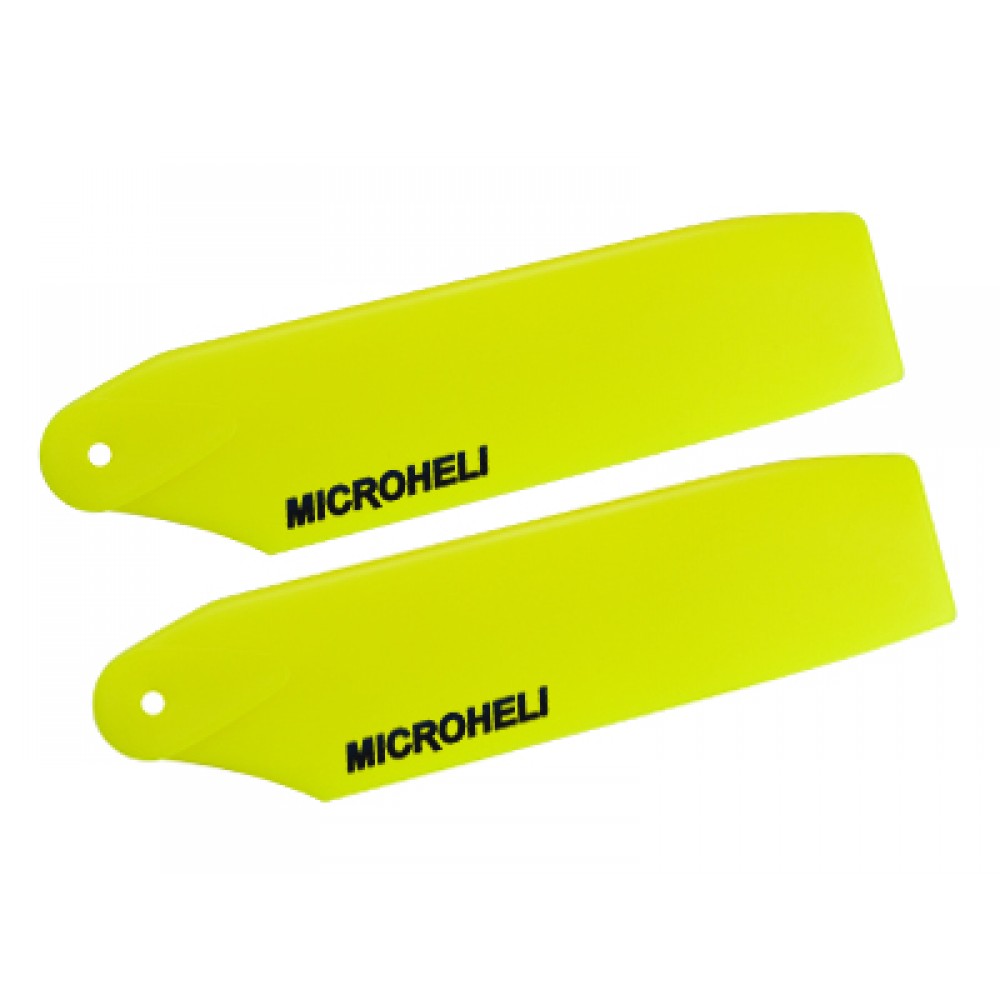 Plastic Tail Blade 68mm (YELLOW) - T-REX 450L/PLUS
