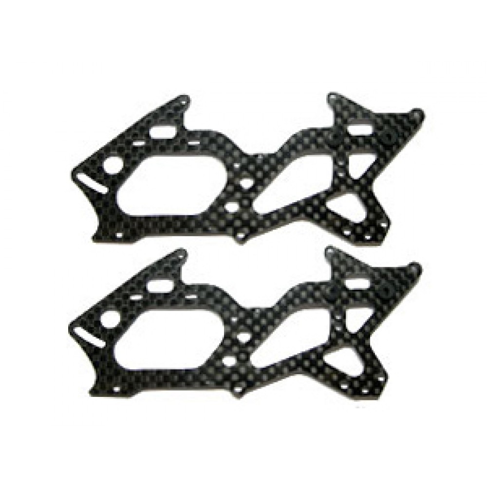 Carbon Fiber Lower Side Frame set - VORTEX 200 PRO Carbon Fiber Lower Side Frame set - VORTEX 200 PRO