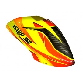 Airbrush Fiberglass F1 Racing Canopy - WARP 360 Airbrush Fiberglass F1 Racing Canopy - WARP 360