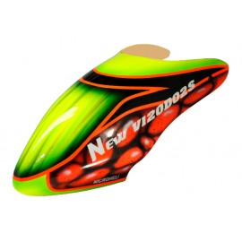 Airbrush Fiberglass Red Snake Canopy - WALKERA V120D02S Airbrush Fiberglass Red Snake Canopy - WALKERA V120D02S