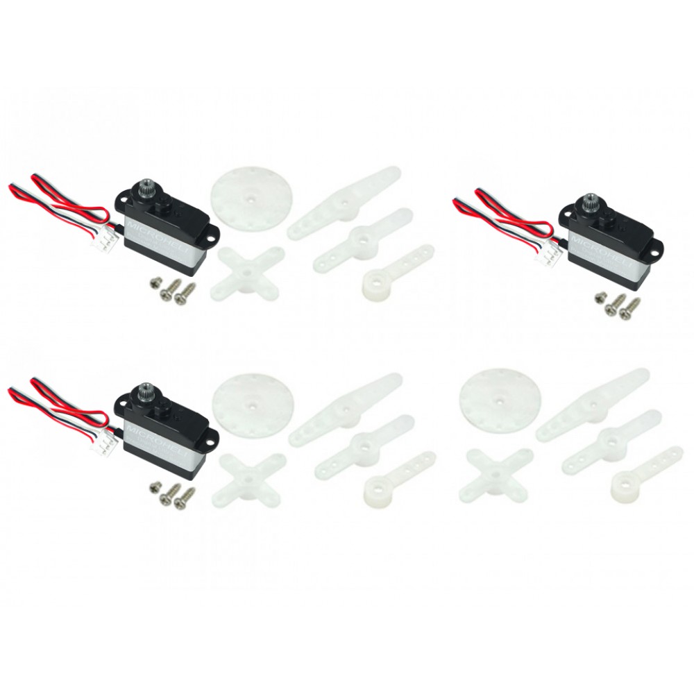 Digital Ultra-Micro Precision Reversed Servo set (Metal Gear) - BLADE 180 CFX / 150 S / Smart Digital Ultra-Micro Precision Reversed Servo set (Metal Gear) - BLADE 180 CFX / 150 S / Smart
