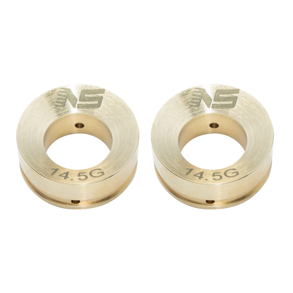 14.5gr Each Brass Wheel Weight Set AXIAL SCX24