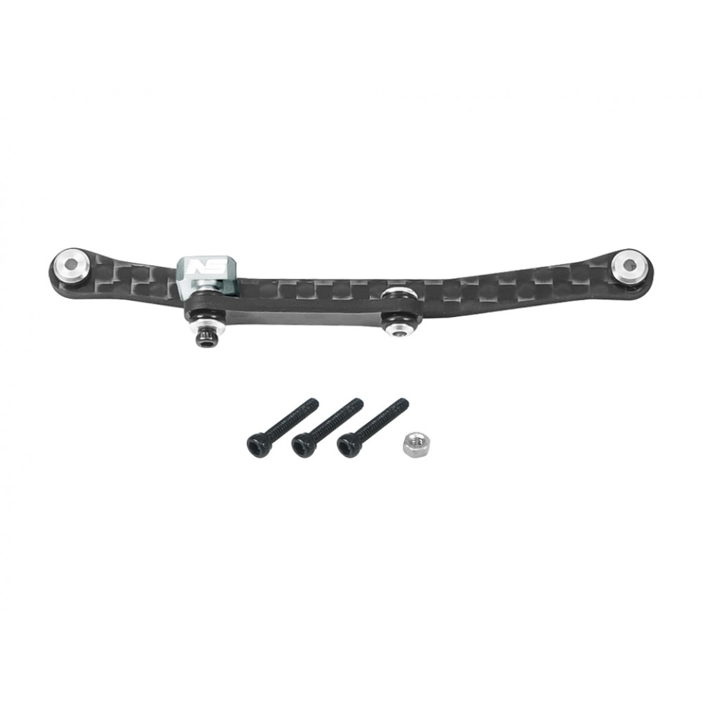 CNC Carbon Fiber Steering Links Set AXIAL SCX24