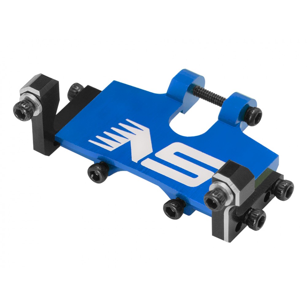 CNC Aluminum Steering Servo Mount (BLUE) AXIAL SCX24