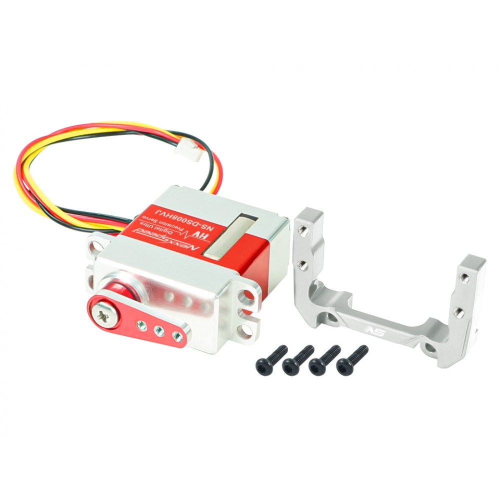 Precision HV Micro Servo Full Metal Gear w/ Servo Mount FMS FCX24