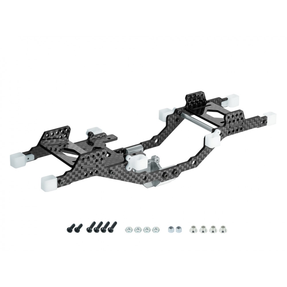 Aluminum/ Carbon Fiber Conversion Chassis Kit FMS FCX24