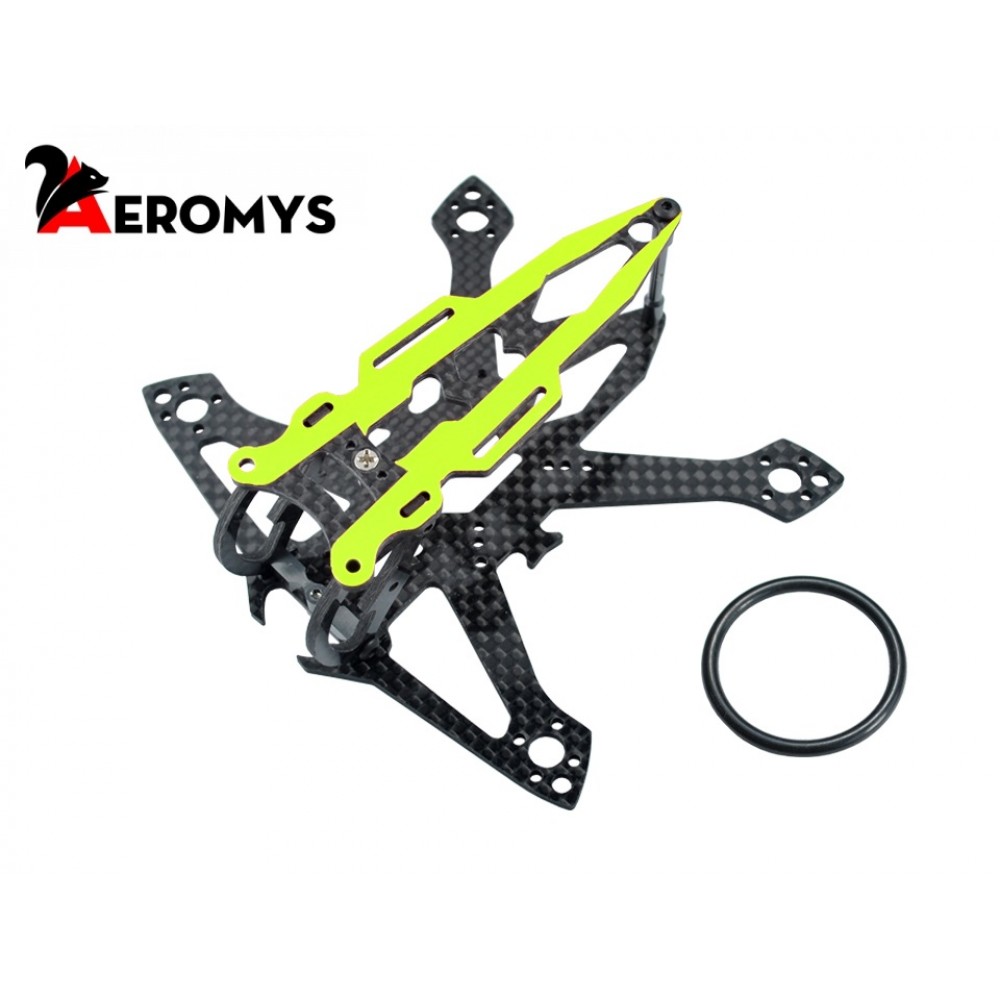 AEROMYS 100 Racing Frame Kit (YELLOW) AEROMYS 100 Racing Frame Kit (YELLOW)
