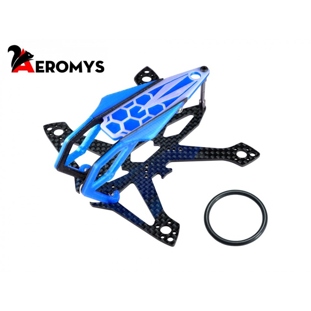 AEROMYS 100 Racing Frame Kit (BLUE) AEROMYS 100 Racing Frame Kit (BLUE)