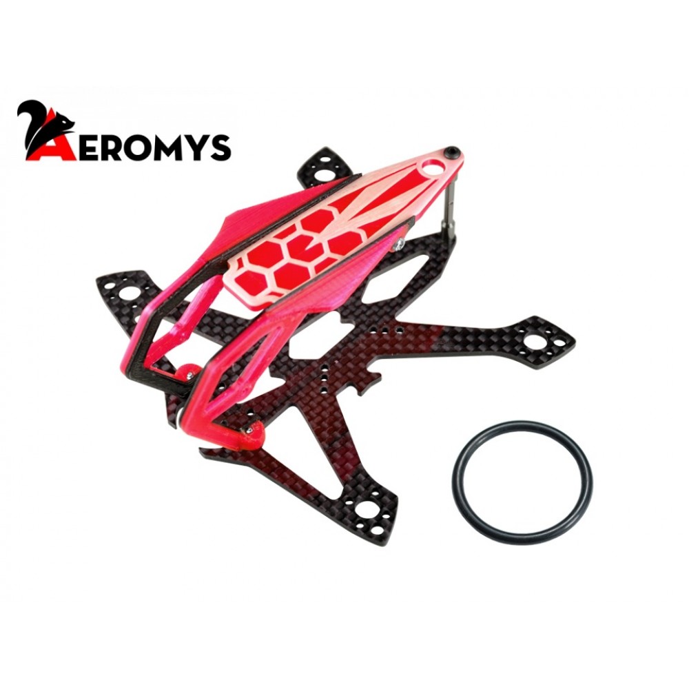 AEROMYS 100 Racing Frame Kit (RED) AEROMYS 100 Racing Frame Kit (RED)